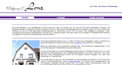 Desktop Screenshot of bestattungen-lenz.de